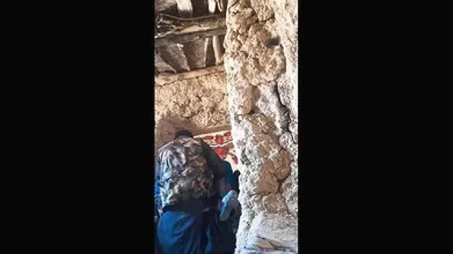 Pashto bhabhi fuck in standing position in rock house