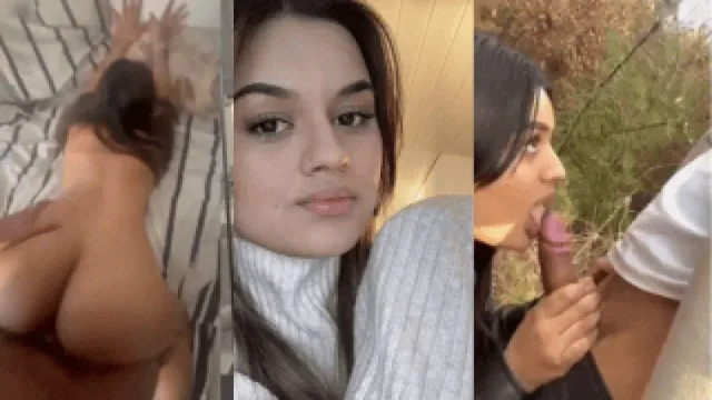 Submissive Pakistani Babe BJ & Hard Fucking